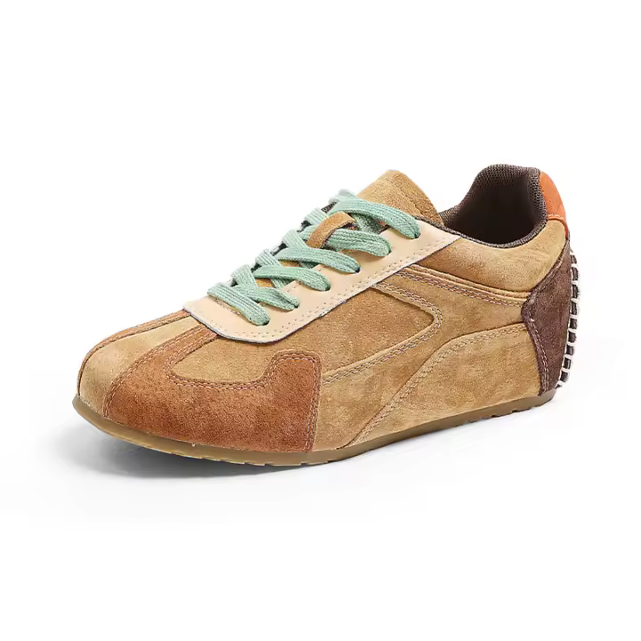 Aumenta la altura dentro de 5 cm, zapatos de mujer de alto valor de primavera con suelas suaves que no cansan y zapatos de tabla casuales versátiles para mujeres - 1