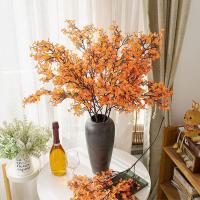Rama de flor de melocotón Artificial de 97cm, flor de melocotón de seda elegante de plástico hecha a mano, flor falsa de tacto Real para sala de estar y escritorio - details 10