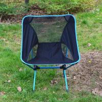 Silla de playa portátil con forma de luna, pesca y barbacoa, silla plegable autoguiada de aleación ultraligera - details 1
