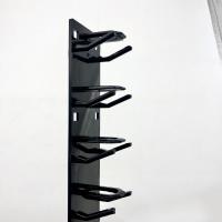 Estante para sombreros de pared con 9 rejillas, práctico soporte de exhibición para sombreros, organizador de gorras de béisbol multicapa montado en la pared para sala de estar - details 2