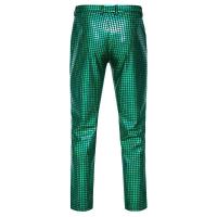 Conjunto de traje con estampado en caliente de lentejuelas para hombre, chaqueta, pantalones, trajes para fiesta y graduación - details 19