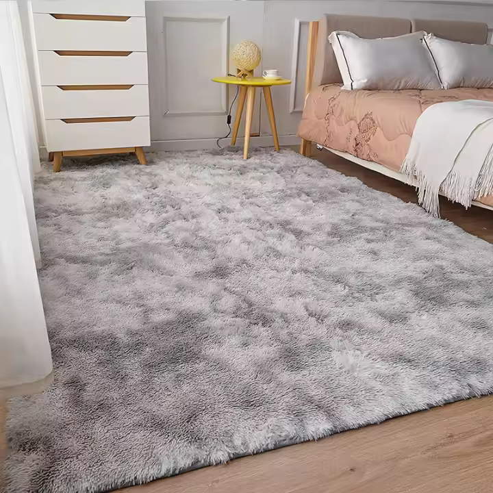 Alfombra Suave y Esponjosa para Dormitorio Decoración de Sala de Estar - 1