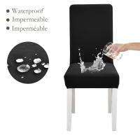 DUDUME Funda de tela impermeable para silla, cubierta elástica de LICRA suave para asiento de oficina, cocina, comedor y boda - details 9