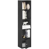 Biblioteca de 5 Niveles con 1 Puerta de Almacenamiento, Blanco - details 40