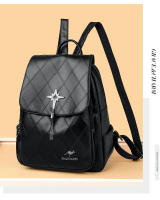 Mochila de cuero de canguro 2025 nueva moda de cuero suave Casual mochila de gran capacidad bolso de mujer versátil - details 1