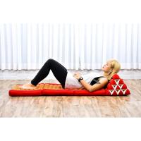 Cómodo Colchón De Suelo con Cojín De Lectura, Futón Japonés, Cama Plegable O Esterilla De Masaje Tailandés, 170 x 53 cm, Azul Claro - details 242