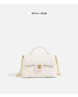 Bolso cuadrado pequeño de cadena de diamantes premium, bolso de mujer, nueva moda, bolso de mensajero de hombro versátil. - details 18