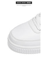 Extra grande 50 hombres otoño 2024 cuatro estaciones transpirable deportes ocio tablero jóvenes y estudiantes zapatos blancos - details 3