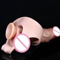Panal de Silicona FAAK con Sonda Hueca Realista Mejorador de Placer para Hombres - details 15