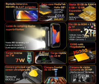 Blackview BV7300 Smartphone Robusto con Pantalla Táctil de 6.67'' HD+IPS Octa Core Procesador - details 1
