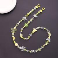 Cadena para bolso con cuentas, cadena para teléfono cruzada, estilo largo, antipérdida, correa cruzada para teléfono móvil, correas universales para el cuello para teléfono de Color caramelo - details 13