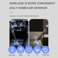 Aspiradora portátil de mano para coche, aspirador inalámbrico de 120W con carga USB, potente succión para pelo de mascotas - details 11
