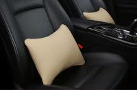 Almohada de Cuello para Coche BUNO Soporte de Cuero PU Almohada de Espalda Universal - details 11