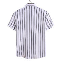 Camisa informal a rayas de manga corta para hombre, TW30, estilo europeo, novedad de verano 2020 - details 4