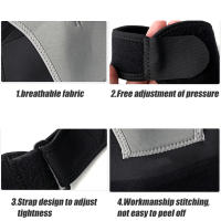 Hombrera deportiva para hombres y mujeres, manguito rotador roto, tendinitis, dislocación, envoltura de manga de compresión de hombro de neopreno - details 12