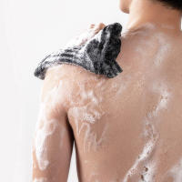 Toalla de Baño Exfoliante Nueva Fibra de Carbono Herramienta de Limpieza para Espalda Toalla de Baño para Lavado Corporal Quitamanchas de Limpieza - details 4