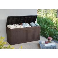 Arcón exterior Baúl de almacenamiento de resina marrón Capacidad de 270L - details 5