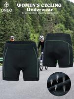 Pantalones Cortos de Ciclismo para Mujer - ONEO de Alta Elasticidad, Poliéster/Spandex Transpirable, No Transparente, Diseño de Bloques de Color con Almohadilla de Absorción de Impactos de Silicona 3D, Ideal para Montar al Aire Libre - details 17