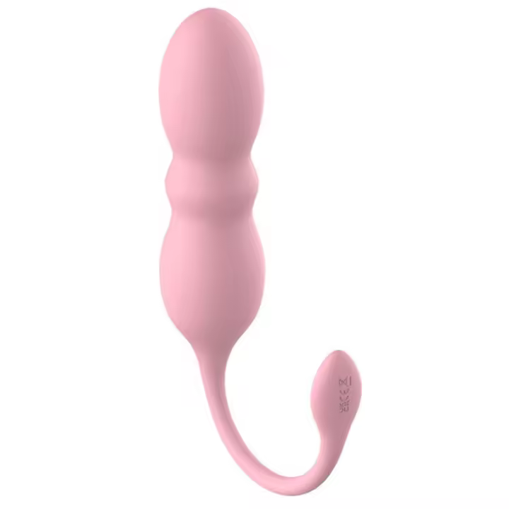 Huevo vibrador telescópico para mujer, con Control remoto juguete sexual, masajeador Vaginal para el punto G - 1