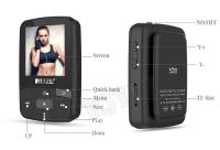 Reproductor de Música Bluetooth Deportivo RUIZU X50 X52 8gb con Soporte de Pantalla FM Grabadora de Registro E-Book Reloj Pedímetro - details 20
