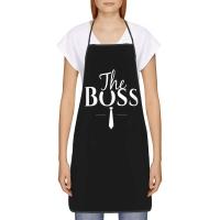 El delantal real mujeres hombres unisex babero pareja cocina tablier cocina chef pintura - details 1