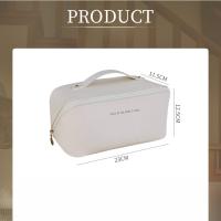 Bolsa de maquillaje de viaje, caja de almacenamiento, organizador de cosméticos, contenedor de plástico para tocador de baño y hogar - details 5