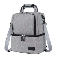Mochila para pañales de hielo para almacenamiento de momias, bolsa de leche trasera de doble capa para preservación de senos, hombro aislado - details 2