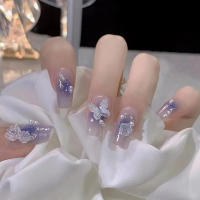 Uñas postizas de cobertura completa, 24 piezas, no fáciles de romper, para principiantes - details 5