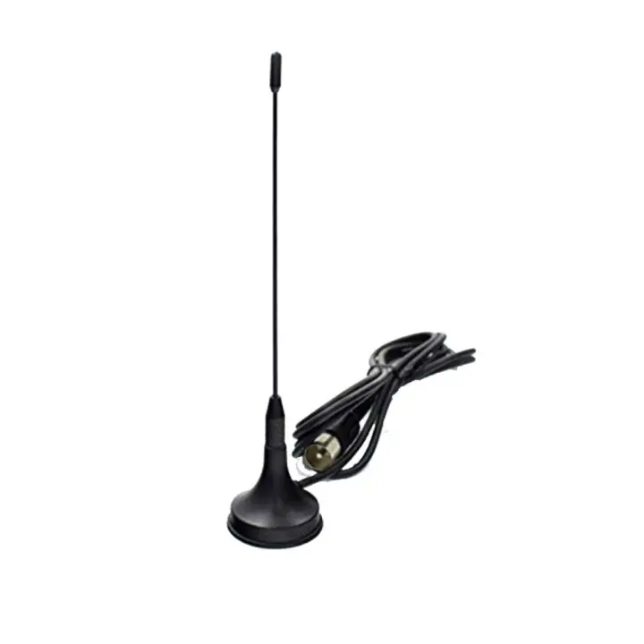 Antena de TV Digital DVB-T/Tv, Mini Canal Libre, HDTV negra, 5dBi, vista libre, interior y exterior - 1