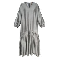 Tela Luxi Tencel ~ vestido de cola de pez con sensación de diseño francés primavera nueva falda larga suelta y suave 3627 - details 56
