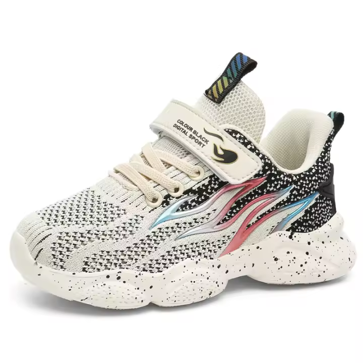 Zapatillas de deporte de marca para niños, zapatos casuales para niños, cómodos para caminar, correr, antideslizantes, zapatos deportivos transpirables de moda - 1
