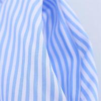 Vestido camisero de manga larga con cuello de solapa, informal, a rayas, para mujer, verano 2025 - details 7