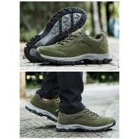 Nuevos Zapatos Originales De Senderismo De Cuero De Gamuza Para Exteriores Para Hombre, Zapatos De Viaje Para Senderismo, Zapatos De Caza, Zapatos Para Correr En El Rastro, Talla Grande 49 - details 13