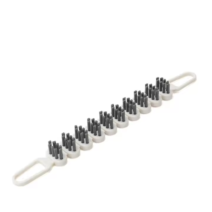 Cepillo de limpieza de grifo flexible, cepillo para grietas de cerdas suaves multifuncional, herramienta de limpieza flexible, azulejos de pared y suelo, ventana, 3 uds. - 1