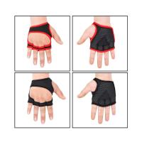Guantes de Gimnasio Antideslizantes Soporte de Muñeca para Levantamiento de Pesas y Crossfit - details 3