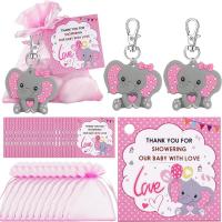 Conjunto De Decoración para Fiesta De Cumpleaños, Nuevo Estilo, Llavero, baby shower, Elefante - details 2
