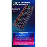 2025 nuevo K2 punk teclado mecánico 87 teclas gaming competitivo oficina portátil gaming teclado - details 7