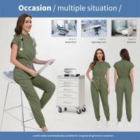 Hospital enfermera Doctor batas quirúrgicas mono exfoliante de alta calidad uniforme médico de enfermería multicolor uniformes de SPA de belleza. - details 3