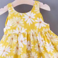 Conjunto de vestido y gorro de playa para niña, vestido de princesa con cuello halter, 2 piezas - details 12