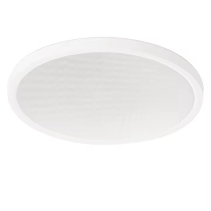 CBJKTX Luz de Techo LED 18W Blanco Cálido Diámetro 22cm IP44 Impermeable Redondo Blanco para Baño Pasillo Cocina Dormitorio - 1