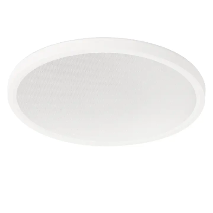 CBJKTX Luz de Techo LED 18W Blanco Cálido Diámetro 22cm IP44 Impermeable Redondo Blanco para Baño Pasillo Cocina Dormitorio - 1