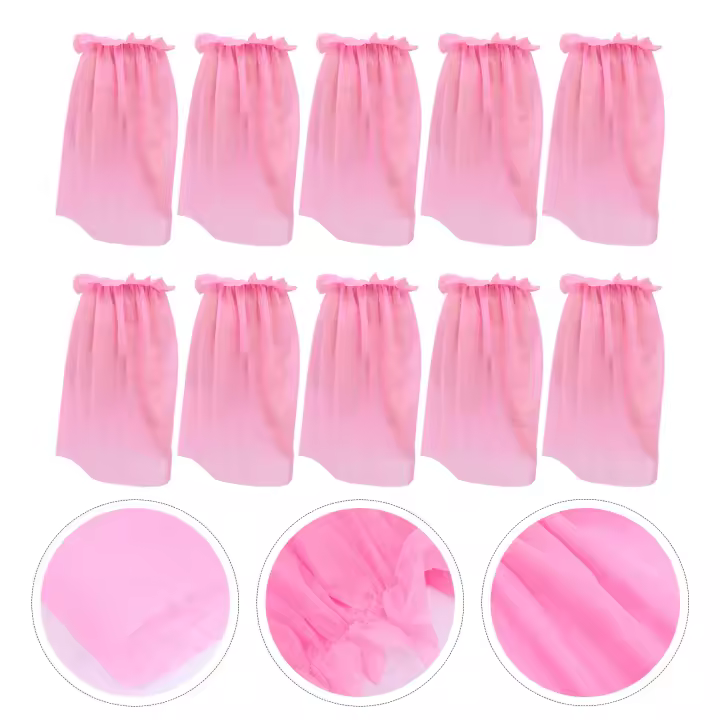 Falda de Baño Desechable Multiuso de 10 Piezas Práctica para Viajes y Uso Doméstico Suave y Cómoda Estilo Tubular - 1