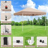 Tenta de Gazebo Instantánea de 3x3M Tu Refugio al Aire Libre Plegable con Bolsa y Sandbags - details 13