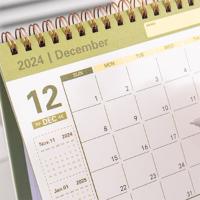 Calendario creativo 2024-2025, calendario de escritorio de 12 meses 2025, Agenda anual para hacer lista, organizadores de gestión del tiempo, regalos - details 2