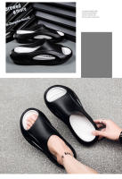 Nueva sensación de mierda para prendas de vestir de verano para hombres: deportes versátiles, suela gruesa antideslizante, zapatillas de playa casuales de moda - details 8