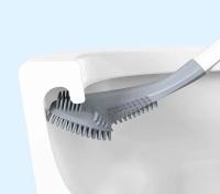 Nueva Cepillo De Inodoro De Silicona Golf Limpieza De Baño Con Mango Largo De Goma Suave Y Secado Rápido Accesorios De Baño - details 6