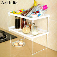 Estantería de plástico plegable de varios niveles para cocina, Organizador de varios usos, tipo a presión - details 0
