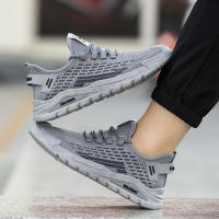 Zapatillas de moda para hombre Zapatillas de malla transpirables Suela blanda Zapatos para correr Trabajo Zapatos casuales al aire libre - details 16