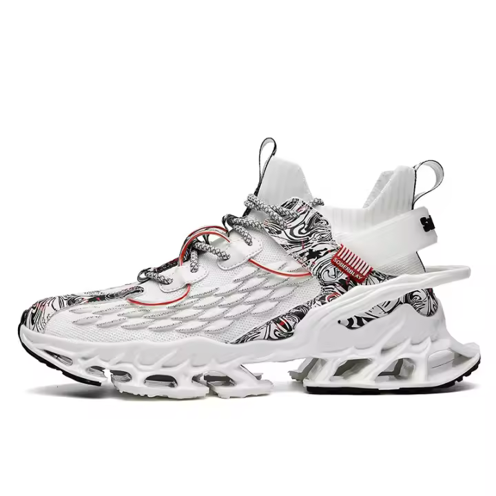 Zapatillas De Baloncesto Super Ligeras de Absorción de Choque Transpirables - 1