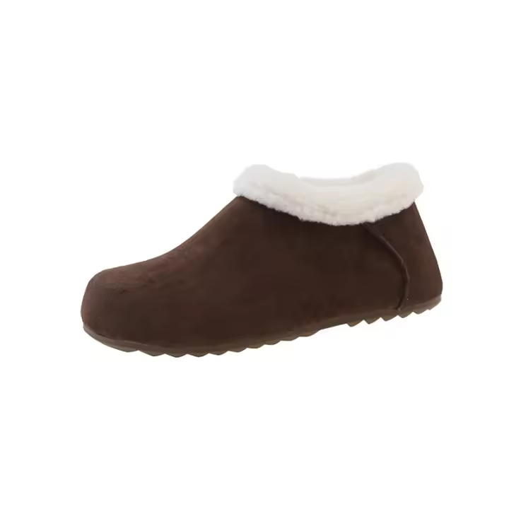 Botas de nieve versátiles zapatos térmicos gruesos apilados de suela gruesa - 1